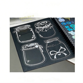 Zalozi cu flori uscate pentru copii DIY, materiale transparente, primăvară într-o sticluță cu flori presate