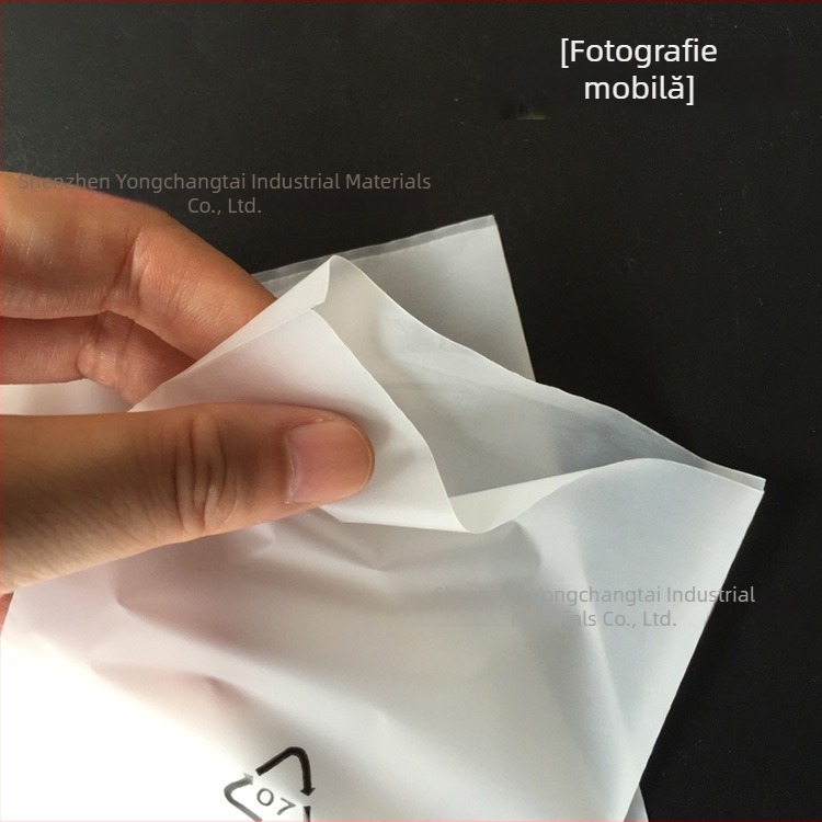Pungi CPE mate, transparente, cu gură plată și autoadezive, pungi auto-sigilante groase pentru huse de telefoane, pungi de ambalare