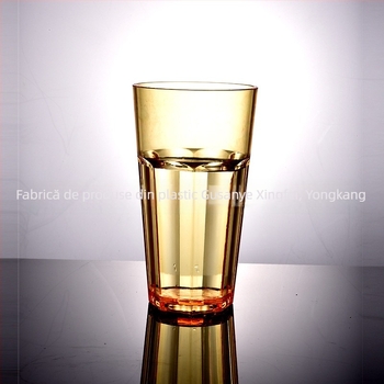 Star Fly Pahar plastic pentru fructe și ceai cu lapte, PC acrilic gros, design creativ