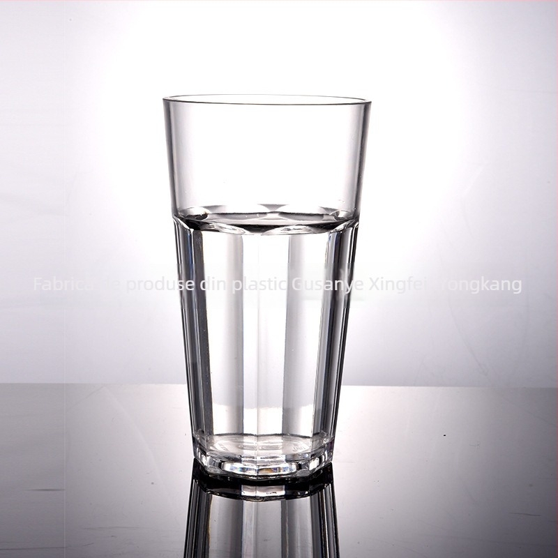 Star Fly Pahar plastic pentru fructe și ceai cu lapte, PC acrilic gros, design creativ