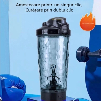 Cana electrică pentru amestecare, complet automată, reîncărcabilă, portabilă, cu capacitate mare pentru cafea