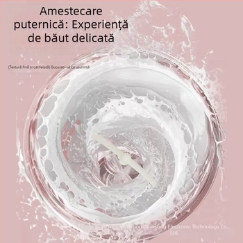 Cana shaker portabilă pentru proteine, cu baterie reîncărcabilă și încărcare automată – potrivită pentru cafea și shake de proteine