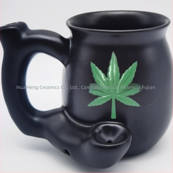 Ceșă ceramică cu decor negru-alb, personalizată, design creativ pentru cafea/ceai/apă, stil de birou occidental
