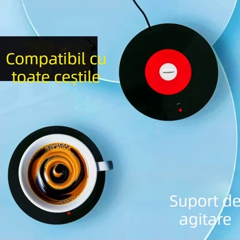 Agitator cu levitație magnetică, shaker rotativ, bază detașabilă, ceașcă de cafea și pulbere de soia și dendrobium