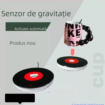 Agitator cu levitație magnetică, shaker rotativ, bază detașabilă, ceașcă de cafea și pulbere de soia și dendrobium