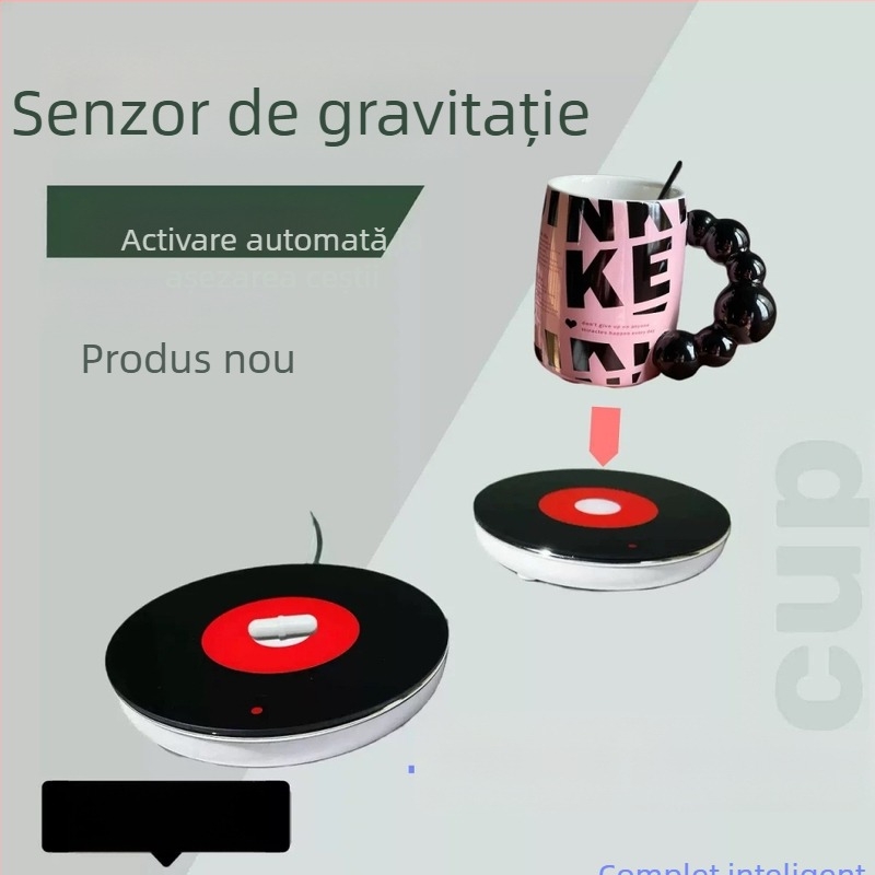 Agitator cu levitație magnetică, shaker rotativ, bază detașabilă, ceașcă de cafea și pulbere de soia și dendrobium