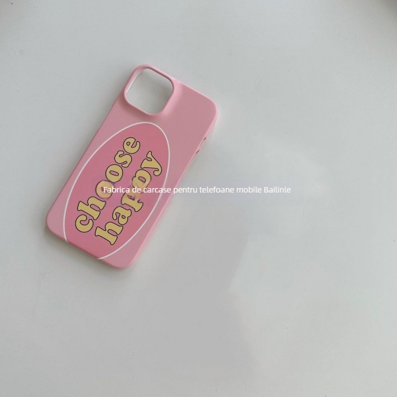 Husă de protecție roz, colecție feminină pentru iPhone 15 Pro Max și iPhone 14 Pro – antișoc, stil Instagram