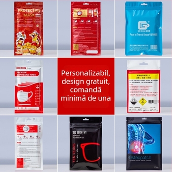 Punguță Yin-Yang colorată, cu închidere resigilabilă, verde opal translucid, sigilată cu folie de aluminiu, pentru bijuterii și căști