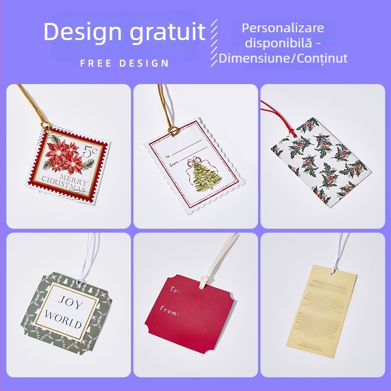 Etichete de haine din Kraft, etichete pentru haine, etichete de preț, carduri albe personalizate pentru imprimare logo, etichete pentru îmbrăcăminte feminină