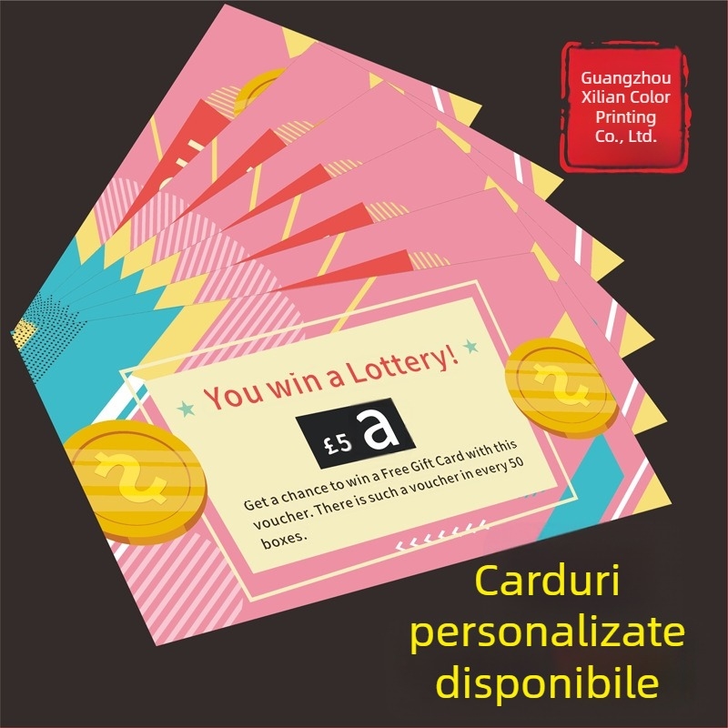 Cărți de evaluare și service post-vânzare, carduri în limba engleză, etichete de agățat goale și etichete pliabile