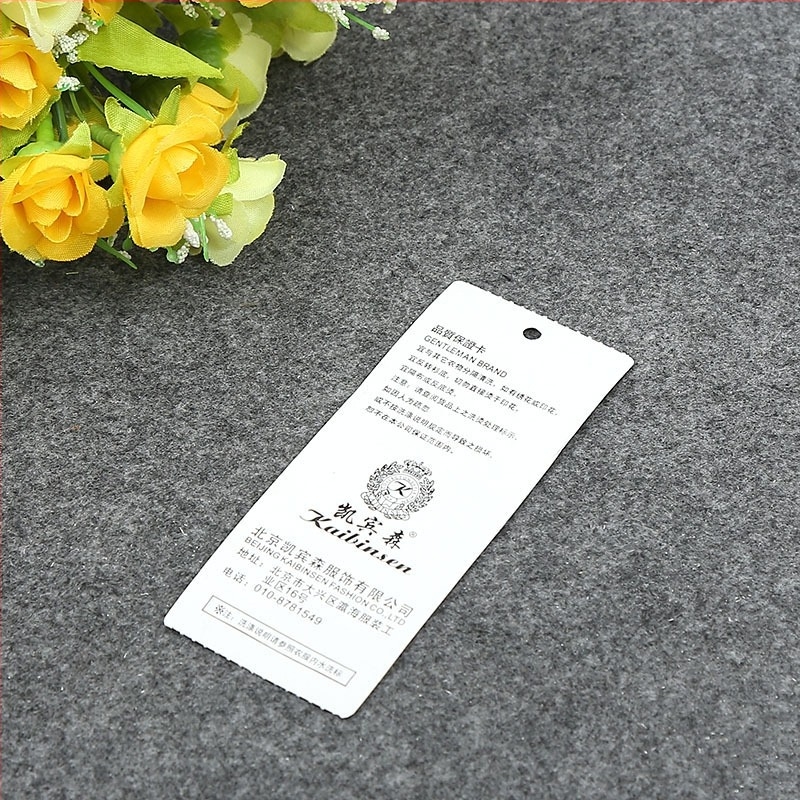 Etichete pentru agățat în role, personalizate, pentru haine pentru bărbați și femei și textile de casă, cu logo și certificat de marcă