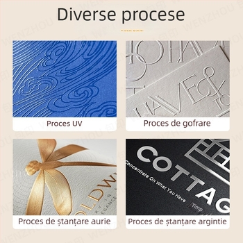 Etichete de agățat din hârtie lucioasă, cu formă specială pentru haine, cu design de logo, pentru lenjerie și haine feminine