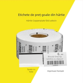 Etichete de preț pentru haine și accesorii, etichete adezive, etichete universale și etichete din carton