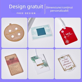 Etichete suspendate personalizate pentru îmbrăcăminte, imprimare logo pentru haine pentru copii, femei și bărbați, design etichetă de guler, hârtie Kraft