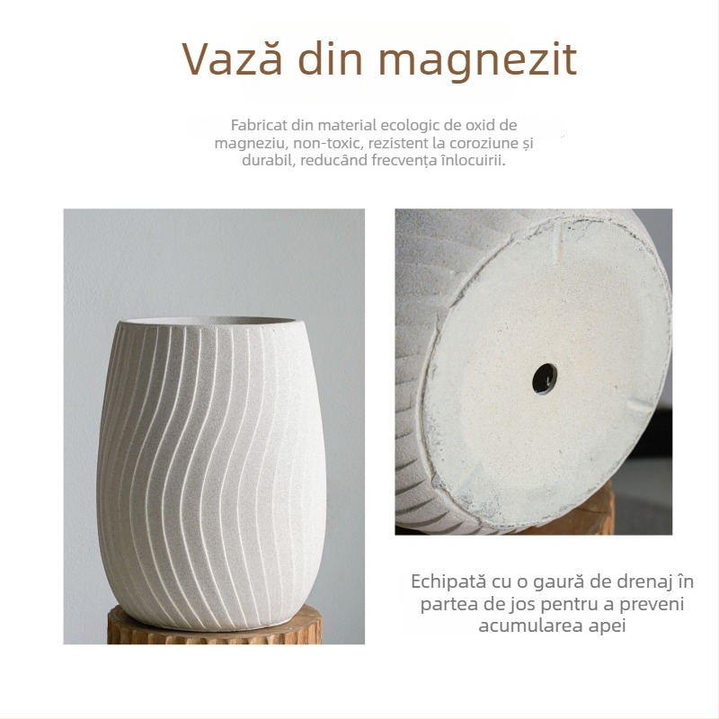 Ghiveci mare modern pentru plante, pentru living și balcon, suport de podea, stil nordic