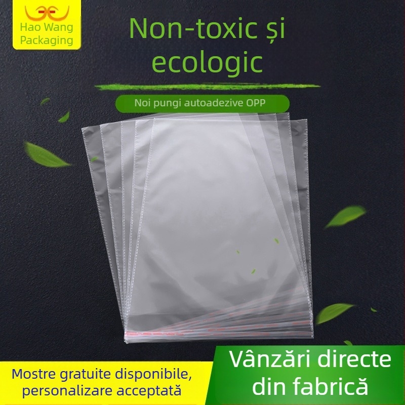 Pungi transparente OPP cu autoadezive pentru ambalarea alimentelor