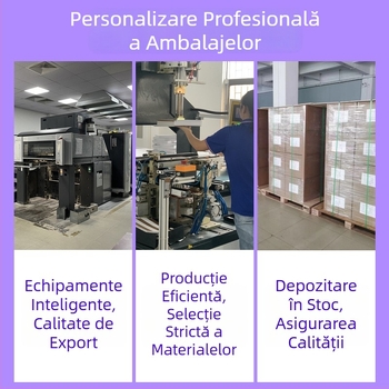 Geantă albă din hârtie kraft, personalizată pentru haine, cumpărături și cadouri, cu imprimare logo