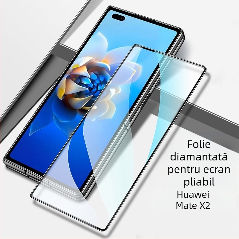 Protecție de ecran Huawei MateX2 din sticlă securizată cu protecție a intimității, X5 ecran complet mat, ecran exterior pliabil, MateX7