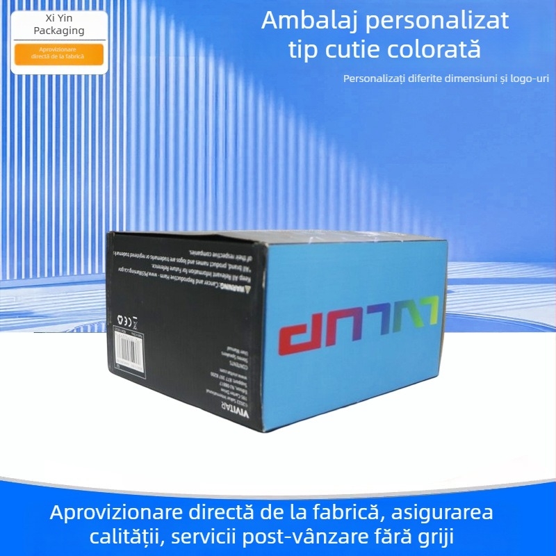 Ambalaj color personalizat pentru difuzor Bluetooth, cutie din carton ondulat pentru căști over-ear, cutie cu bază decupată
