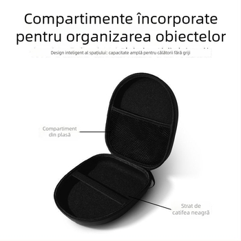 Husă pentru căști wireless Bluetooth, over-ear, compatibilă cu Edifier W820NB, Baseus, Sony și Soundcore