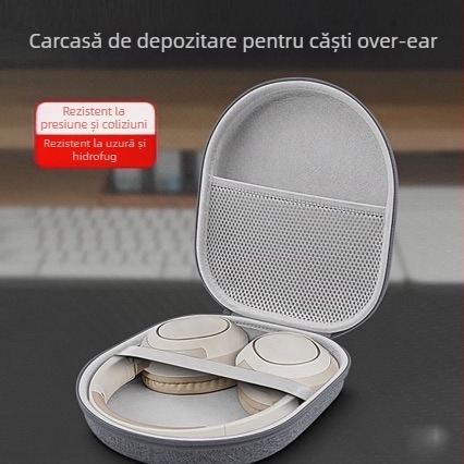 Geantă Eva pentru căști – husă circulară EVA pentru căști, cabluri de date și hard disk portabil
