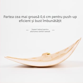 Plăcuță siliconată pentru sân, respirabilă, în formă de mango, pentru rochie de mireasă, fără bretele, push-up, sutien invizibil