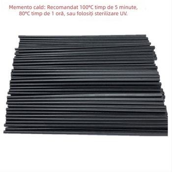 100 perechi de bețișoare negre din melamină, pentru uz comercial, hoteluri și restaurante, fără mucegai, en gros