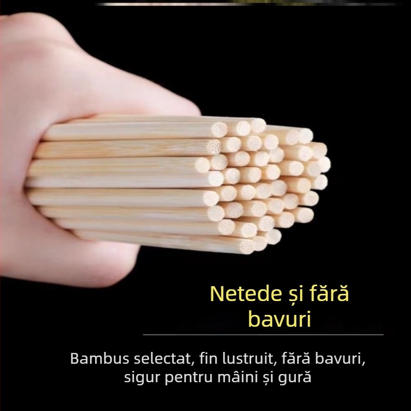 Bețișoare de unică folosință din bambus – en-gros