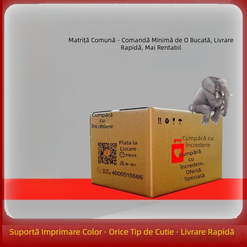 Brilliant cutie de carton personalizabilă pentru ambalare, producție în loturi mici, model T2T1