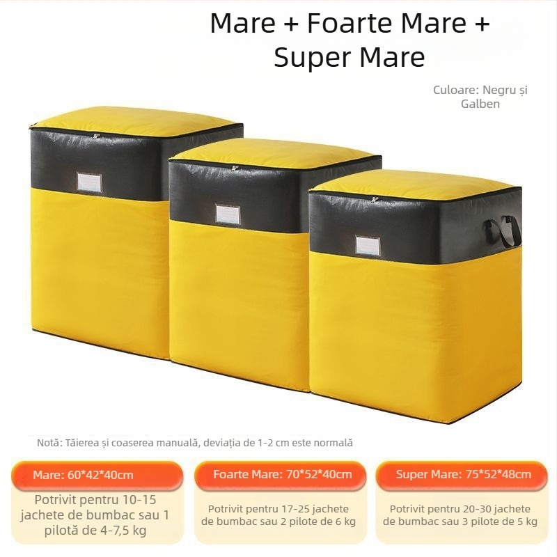Geantă de mutare cu capacitate mare, geantă împletită pentru depozitare și sortare în logistică