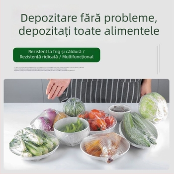 Acoperire din folie alimentară de unică folosință pentru resturi de mâncare