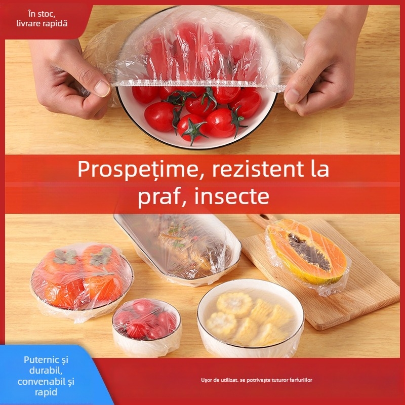 Acoperire din folie alimentară de unică folosință pentru resturi de mâncare