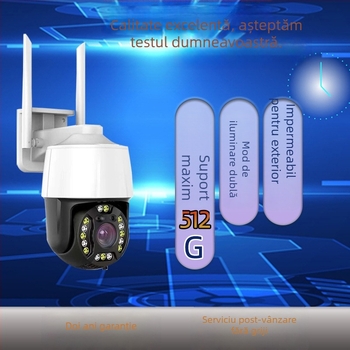 Seetong cameră WiFi pentru supraveghere – cameră wireless de rețea cu funcție de alarmă și înregistrare pe telefon
