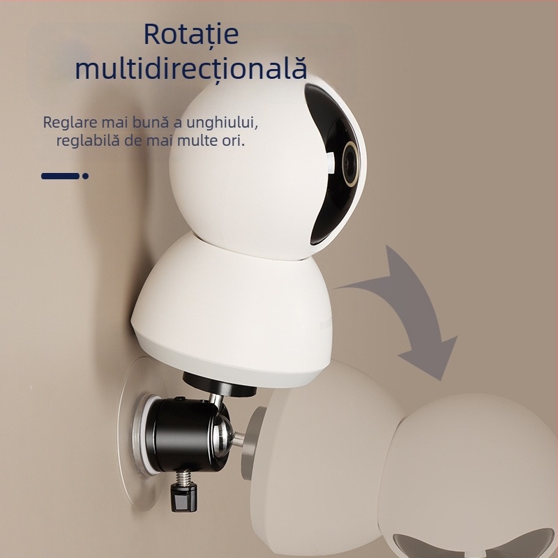 Suport de perete fără găuri pentru camere de supraveghere Xiaomi EZVIZ, rotire de 360°