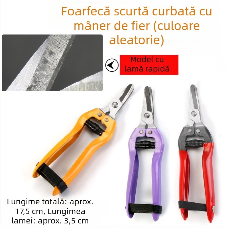 Foarfă telescopică pentru gard viu și unelte de grădină, uz casnic, tăierea gazonului, a florilor și a crengilor, design pliabil