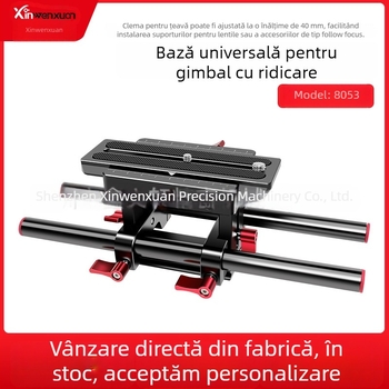 Xin Wenxuan 8053 kit DSLR 5D II cu șină pan-tilt, bază de conductă, focalizare urmă și protecție de iluminare