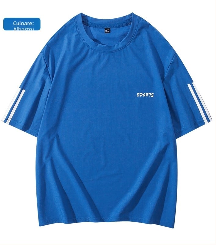 Tricou pentru copii din ice silk, uscare rapidă, respirabil, mâneci scurte, vară