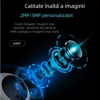 Tuya AI Cameră Smart Home Wi-Fi PTZ pentru Supraveghere