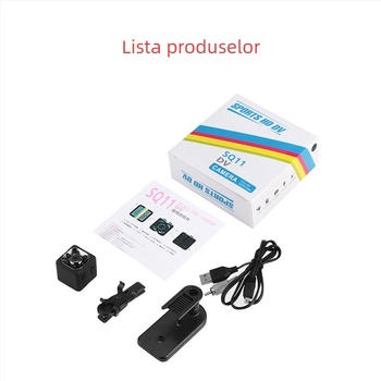 SQ11 Cameră de Acțiune Mini pentru Sport în Aer Liber, Înregistrare Video 1080p HD