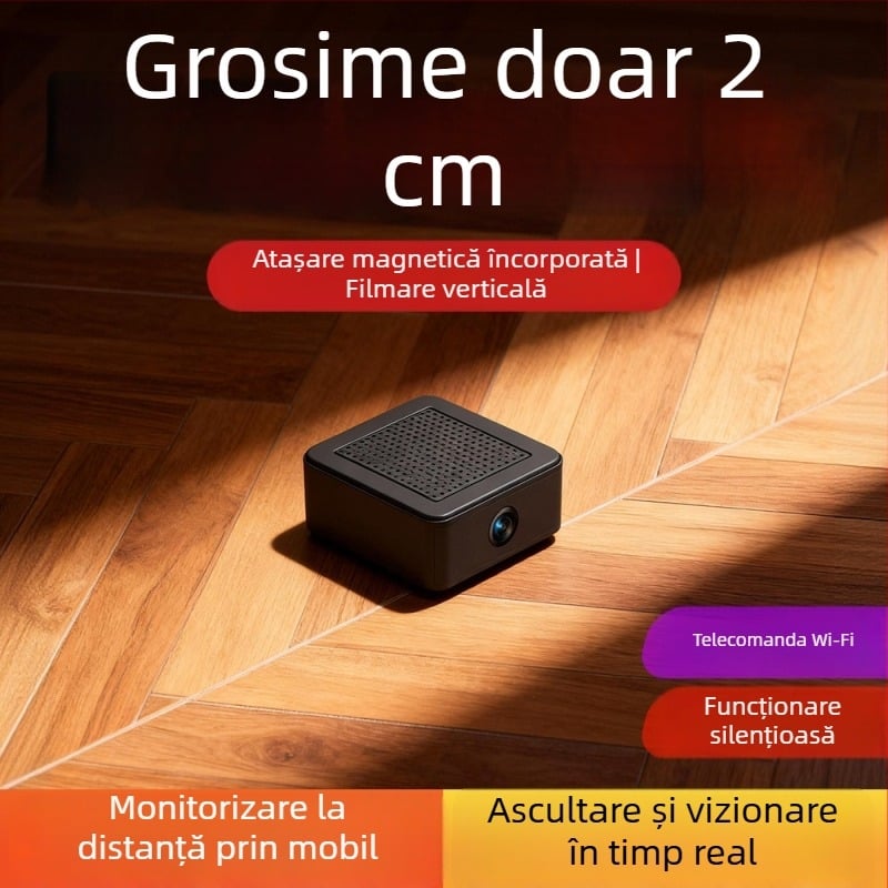Cameră WiFi pentru monitorizare la distanță, pentru casă, monitor fără fir, DVR portabil 1080p