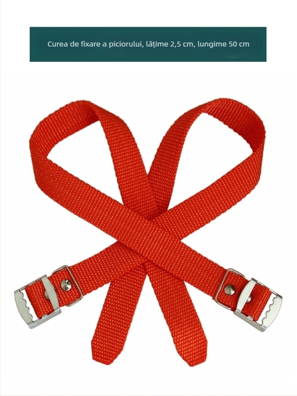 Bretele extinse și groase pentru electrician, curea din nylon pentru cățărare pe stâlpi, bretele de picior rezistente la uzură cu accesorii pentru pantofi din fier, un set