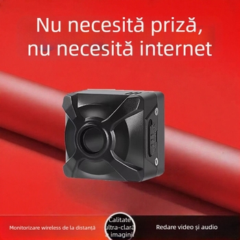 Camera X5 wireless pentru interior, Wi‑Fi, acces de la distanță prin telefon, vizualizare HD cu infraroșu noaptea