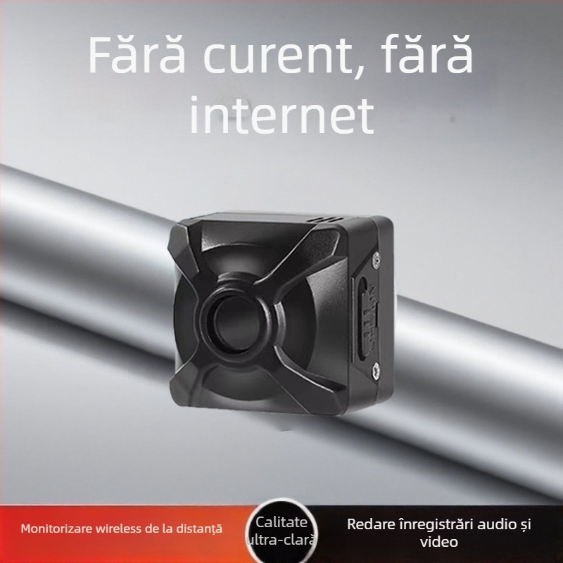 Camera X5 wireless pentru interior, Wi‑Fi, acces de la distanță prin telefon, vizualizare HD cu infraroșu noaptea