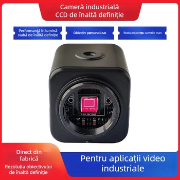 Cameră CCD analogică industrială pentru inspecția vizuală, microscop și monitor