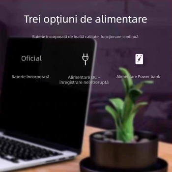Cameră Wi‑Fi de securitate pentru casă – interior/exterior, viziune de noapte HD, monitorizare de la distanță prin smartphone