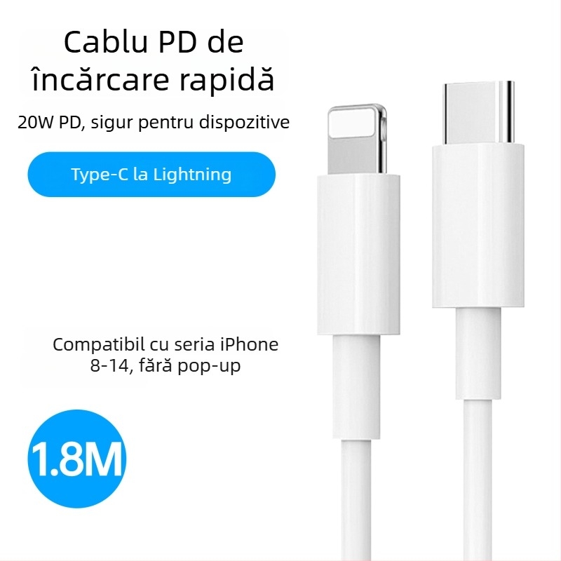 Cablu de date ultra‑lung de 1–2 m, încărcare rapidă, cu conectori USB-C, Micro USB și Lightning; compatibil cu dispozitive Android și Apple, suport 5A/6A încărcare
