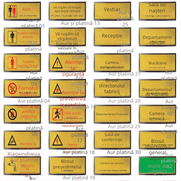 Semn de perete Interzis fumat – Siguranță la incendiu pentru atelier