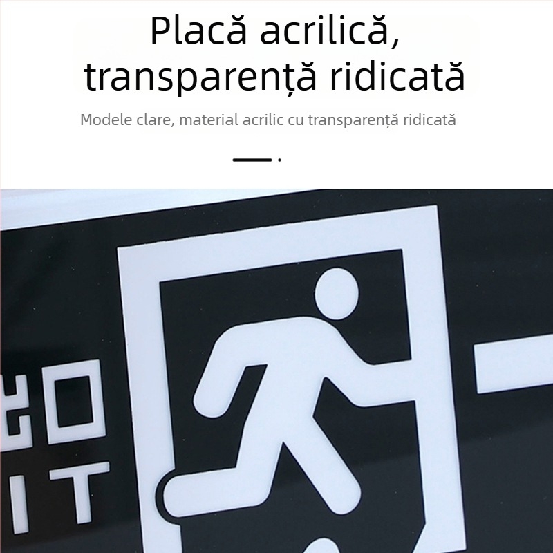 Indicator de incendiu alimentat cu baterii, montaj pe suprafață sau încastrat, 36V, LED backup