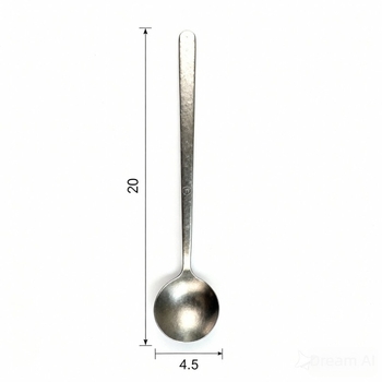 Lingură rotundă din titan pur, tacâmuri din titan, set portabil din titan cu furculiță și lingură, design fulg de zăpadă pentru bucătăria occidentală