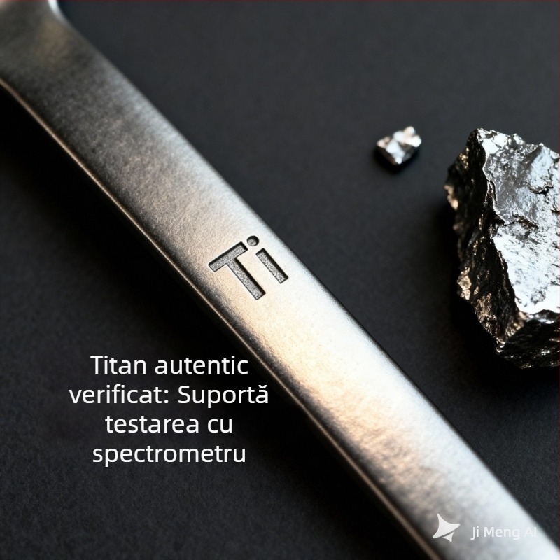 Lingură rotundă din titan pur, tacâmuri din titan, set portabil din titan cu furculiță și lingură, design fulg de zăpadă pentru bucătăria occidentală